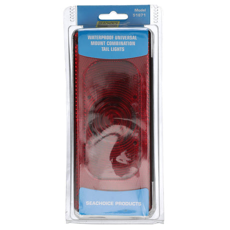 Seachoice Waterproof Universal Mount Combination Tail Light, 8-Function, Driver Side