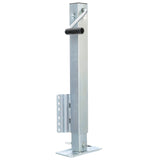 Seachoice Heavy Duty Trailer Jack, Fixed Mount Jack w/ Drop Leg, 28.6 In. of Lift, Max Load 2,500 Lbs.