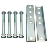 Seachoice Heavy Duty Trailer Jack, Fixed Mount Jack w/ Drop Leg, 28.6 In. of Lift, Max Load 2,500 Lbs.