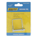 Seachoice Locking Pin, Pin Size 1/4 In., Fits 1-3/4 In. Couplers, Zinc-Plated