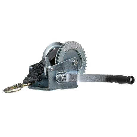 Seachoice 50-52161 Trailer Winch, Max Load 1,000 Pounds, 25-Foot-Long 2-Inch-Wide Strap with Hook