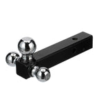 Seachoice Tri Ball Mount Solid Shank Trailer Hitch, 2 in., Chrome