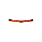 Seachoice Three Light LED, 7 Degree Bend Trailer, Fits Contour of Trailer, Red