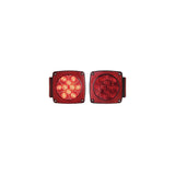 Seachoice Trailer Light Kit, LED, Waterproof, Red