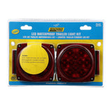 Seachoice Trailer Light Kit, LED, Waterproof, Red