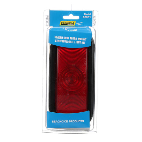 Seachoice 3-Function Sealed Oval Flush-Mount Tail Light