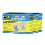Seachoice 53021 Trailer Wheel Hub, 1 In. Axle, 4 Lug, Galvanized, Pregreased
