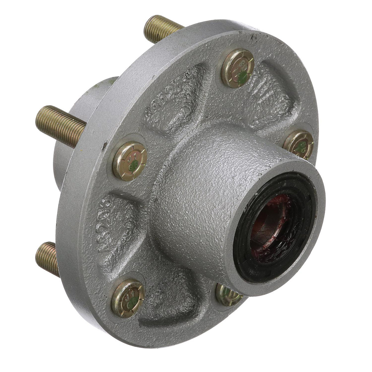 Seachoice 53041 Trailer Wheel Hub, 1 in. Axle, 5 Lug, Galvanized, Pregreased