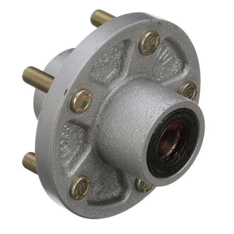 Seachoice 53041 Trailer Wheel Hub, 1 in. Axle, 5 Lug, Galvanized, Pregreased