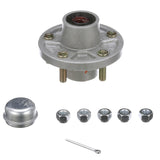 Seachoice 53041 Trailer Wheel Hub, 1 in. Axle, 5 Lug, Galvanized, Pregreased