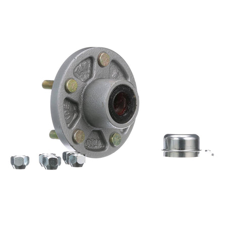 Seachoice 53061 Trailer Wheel Hub, 1.25 in. Axle, 5 Lug, Galvanized, Pregreased