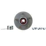 Seachoice 53061 Trailer Wheel Hub, 1.25 in. Axle, 5 Lug, Galvanized, Pregreased