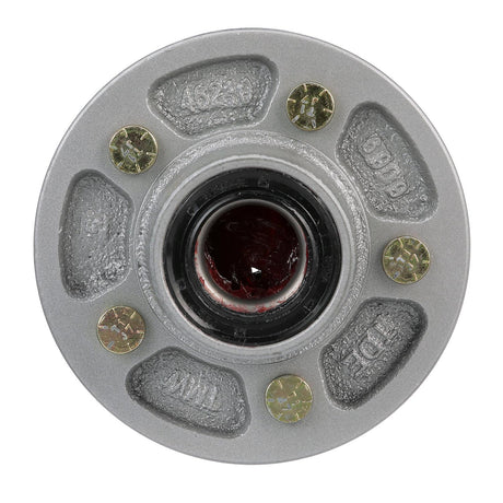 Seachoice 53101 Trailer Wheel Hub, 1-3/8 In. X 1-1/16 In. Axle, 5 Lug, Galvanized, Pregreased