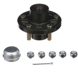 Seachoice 53141 Trailer Wheel Hub, 1 in. Axle, 5 Lug, Pregreased