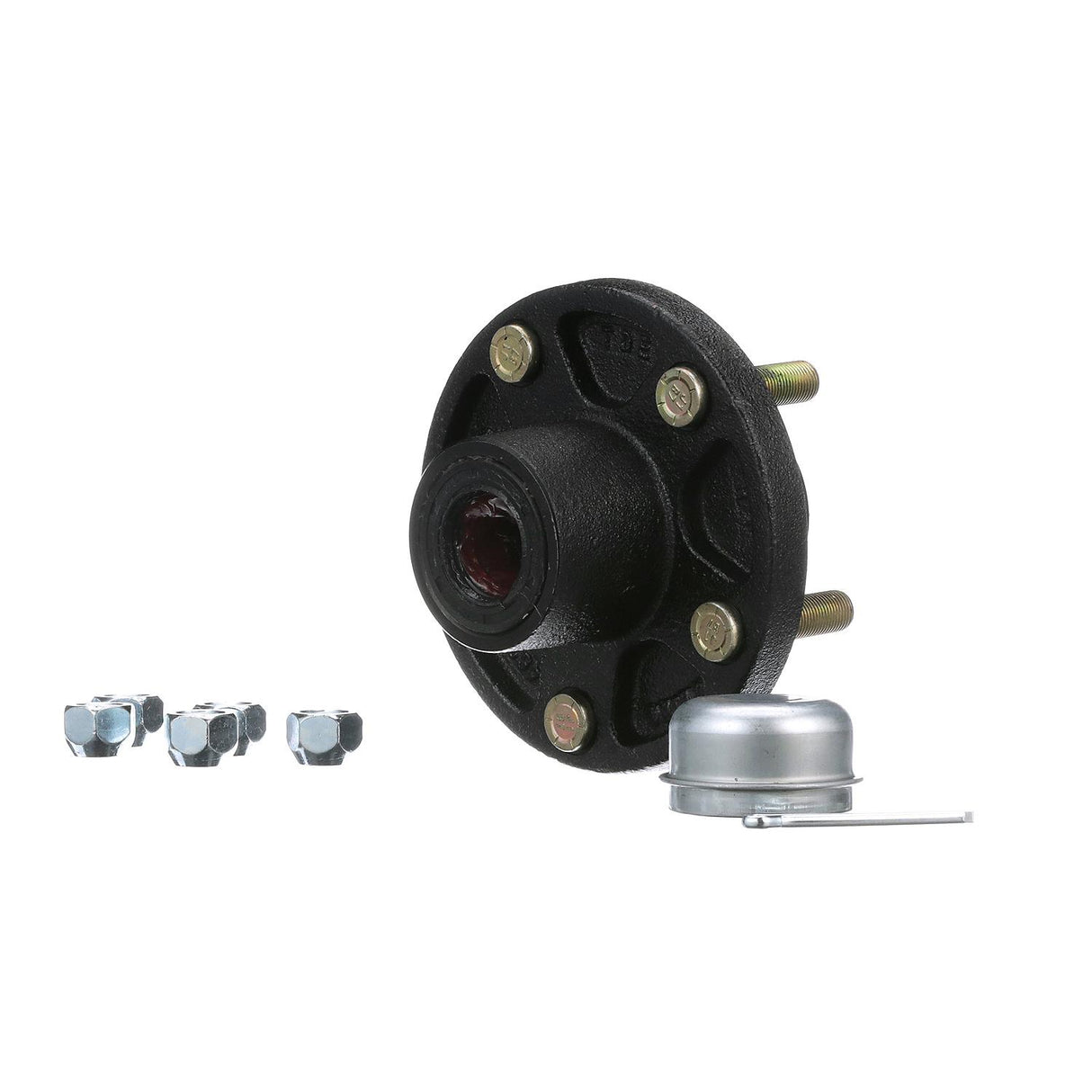 Seachoice 53161 Trailer Wheel Hub, 1.25 in. Axle, 5 Lug, Pregreased