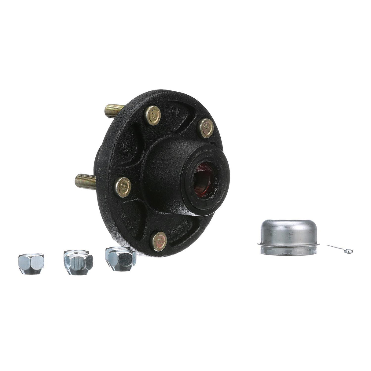 Seachoice 53161 Trailer Wheel Hub, 1.25 in. Axle, 5 Lug, Pregreased