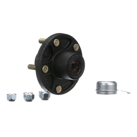 Seachoice 53161 Trailer Wheel Hub, 1.25 in. Axle, 5 Lug, Pregreased