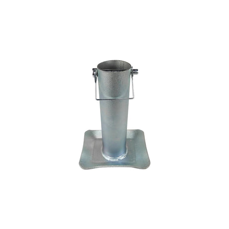 Seachoice Jack Foot for Round Table A-Frame Jacks, Fits 2-1/4 in. ID Tube, 8-1/2 in. Height, Zinc Plated
