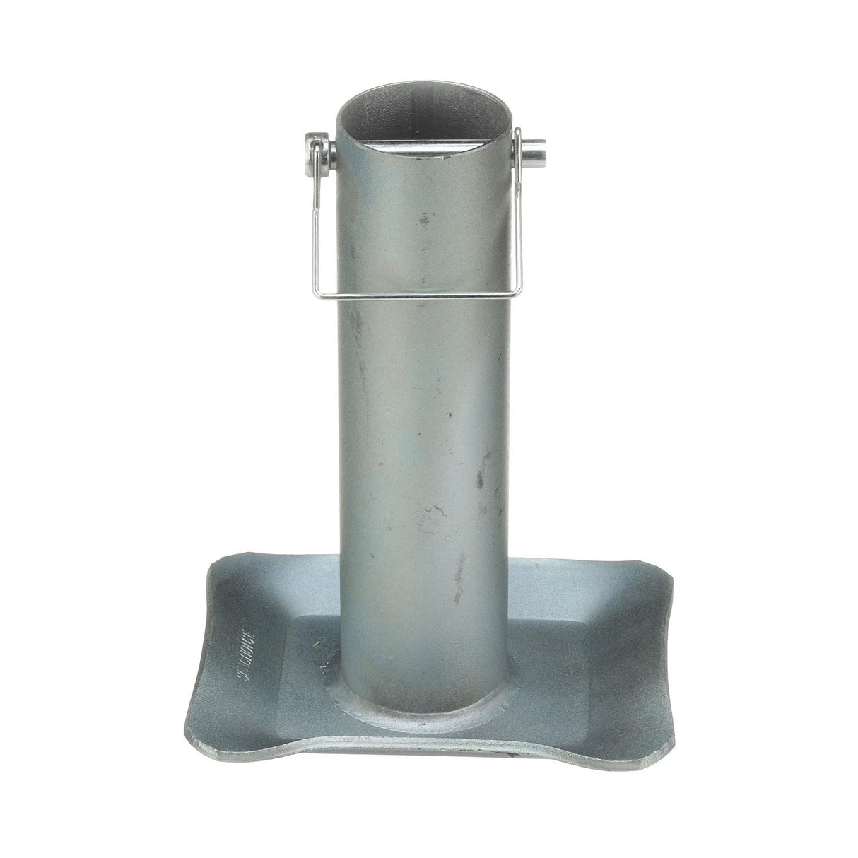 Seachoice Jack Foot for Round Table A-Frame Jacks, Fits 2-1/4 in. ID Tube, 8-1/2 in. Height, Zinc Plated