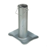 Seachoice Jack Foot for Round Table A-Frame Jacks, Fits 2-1/4 in. ID Tube, 8-1/2 in. Height, Zinc Plated