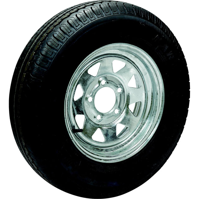 Seachoice 53411 ST205/75R14C/5H KR35 14" Galvanized Spoke, 5-Lug on 4-1/2" Radial Tire & Wheel Assembly
