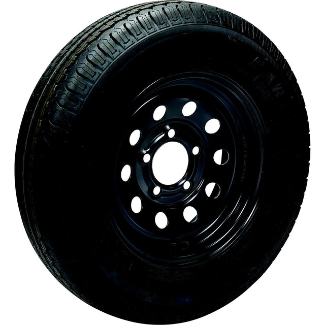 Seachoice 53426 ST205/75D15C/5H KR558 15" Black Modular, 5-Lug on 4-1/2" Bias Tire & Wheel Assembly