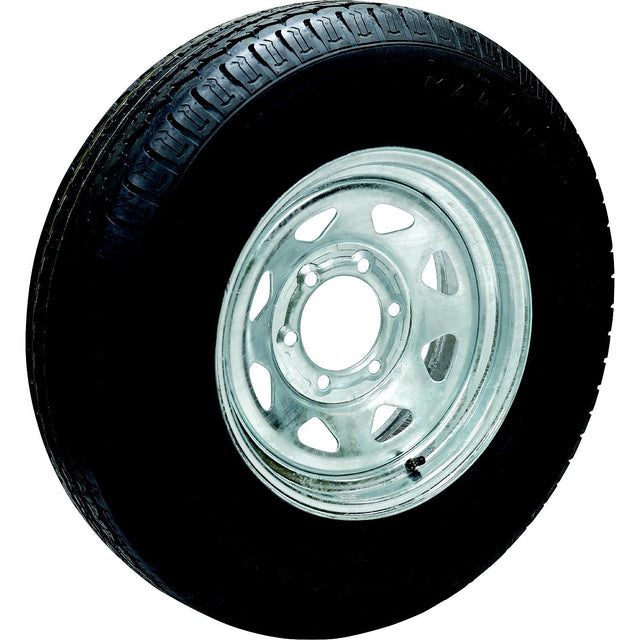 Seachoice 53441 ST235/80R16E/8H 16" Galvanized Spoke, 8-Lug on 5-1/2" Radial Tire & Wheel Assembly