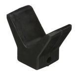 Seachoice Molded Y Bow Stop, Black, Boat Trailer, 2 In. X 2 In. X 3/8 In.