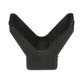 Seachoice Molded Y Bow Stop, Black, Boat Trailer, 2 In. X 2 In. X 3/8 In.