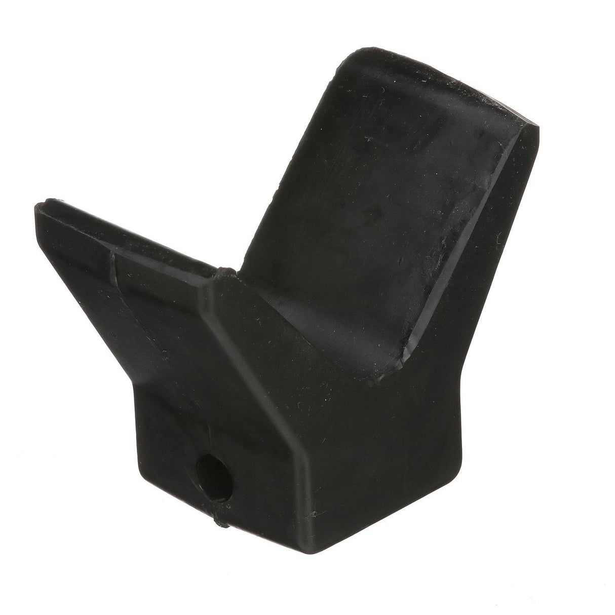 Seachoice Molded Y Bow Stop, Black, Boat Trailer, 3 In. X 3 In. X 1/2 In.