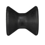 Seachoice 56310 Molded Bow Roller, Black, Boat Trailer, 4 in. X 1/2 in.