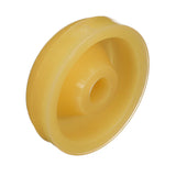 Seachoice Roller, End Cap, 3-1/2 in., TPR, Gold