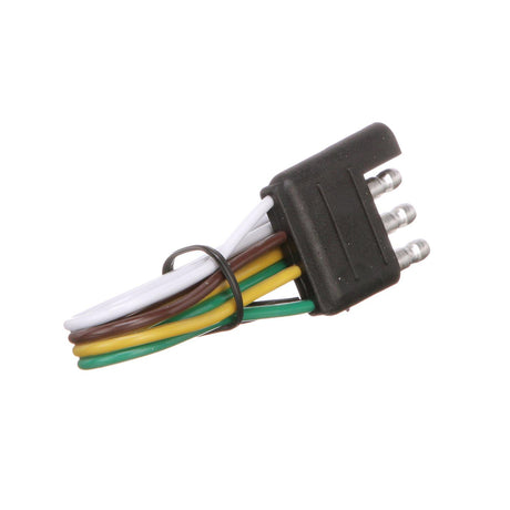 Seachoice 4-Way Flat Connector, Trailer Side, 12 in. Lead, 7.5 Max. Amp Load