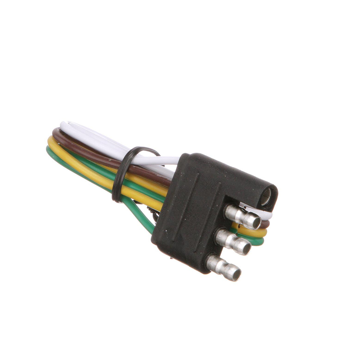 Seachoice 4-Way Flat Connector, Trailer Side, 12 in. Lead, 7.5 Max. Amp Load