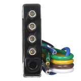 Seachoice 5-Way Flat Connector for Boat Trailer, 12 in. Lead, 7.5 Max. Amp Load