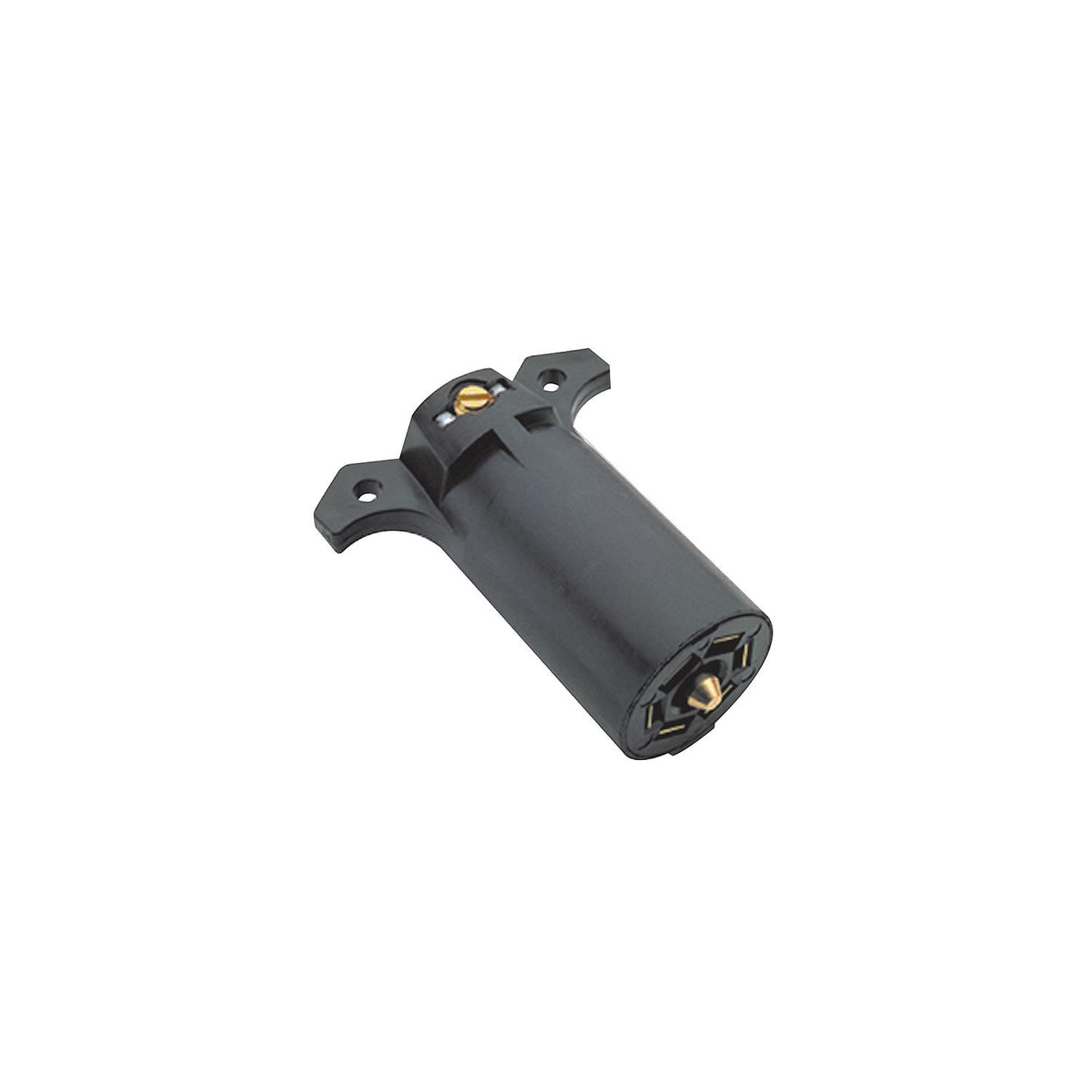 7-Way Round RV Style Trailer Connector
Trailer Side