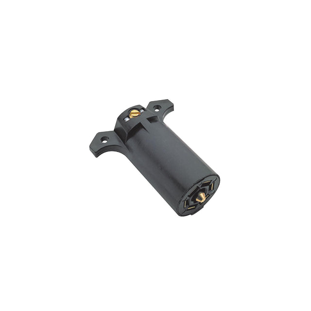 7-Way Round RV Style Trailer Connector
Trailer Side