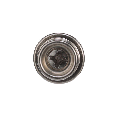 Seachoice Button Stud w/ Self Drilling 8 In. X 1/2 In. Stainless Steel Screw, Pack of 50