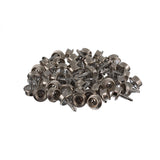 Seachoice Button Stud w/ Self Drilling 8 In. X 1/2 In. Stainless Steel Screw, Pack of 50