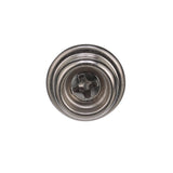 Seachoice Button Stud w/ Self Drilling 8 In. X 3/4 In. Stainless Steel Screw, Pack of 50
