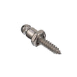 Seachoice Eyelet Stud w/ Tapping Stainless Steel Screw, #8 X 5/8 In., Bag of 35