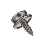 Seachoice Button Stud, #8 X 3/8 In. Stainless Steel Screw, Pack of 50