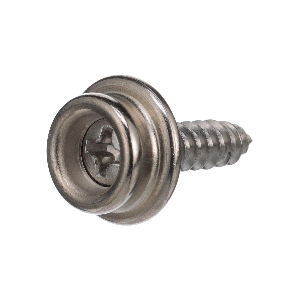 Seachoice Button Stud, #8 X 5/8 In. Stainless Steel Screw, Pack of 50