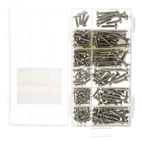 Seachoice Stainless Steel Tapping Screw Kit, 216 Piece