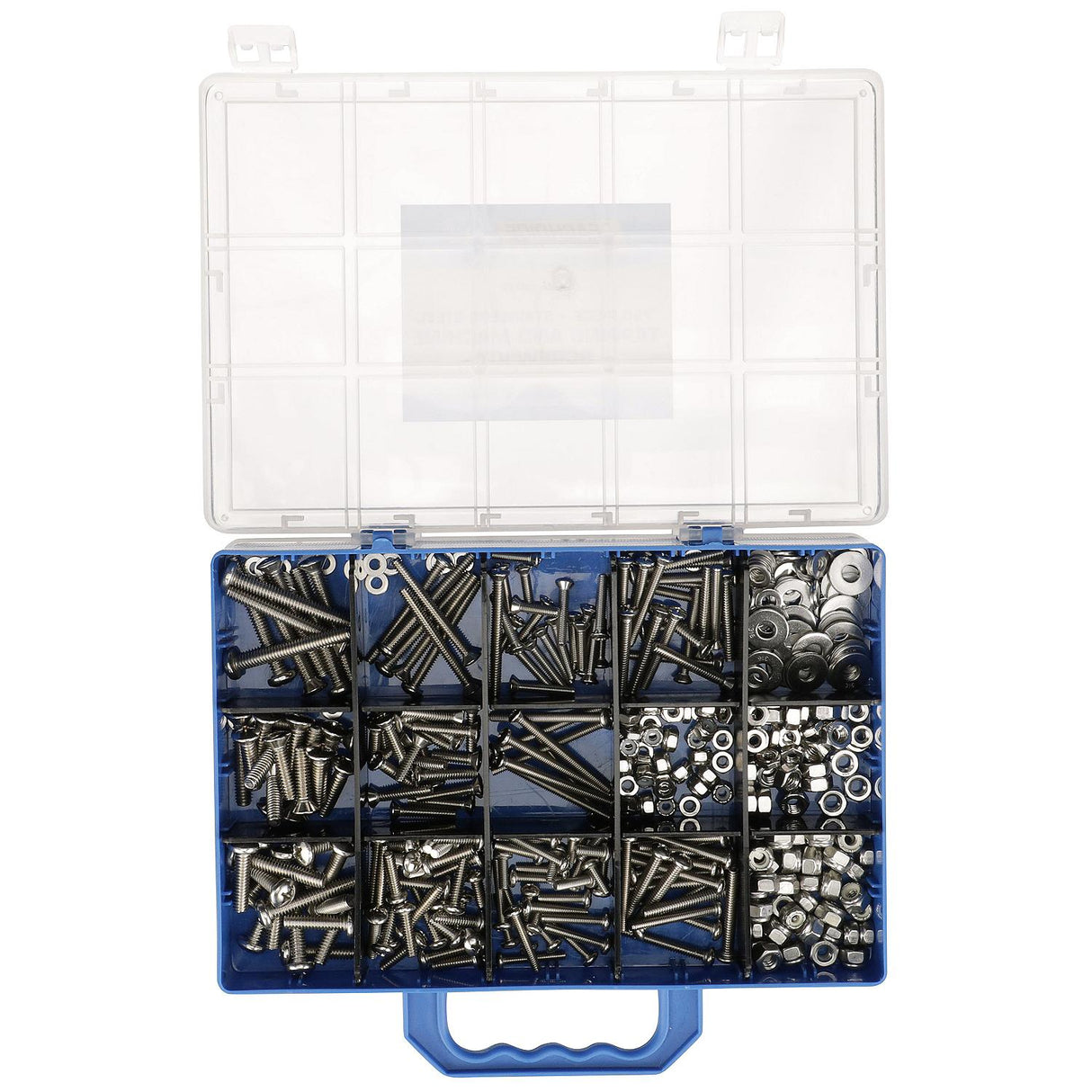 Seachoice Stainless Steel Tapping and Machine Screw Kit, 750 Piece