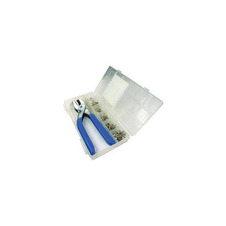 Seachoice 72-Piece Canvas Snap Kit with Tool, for Boat Covers and Canvas Covers