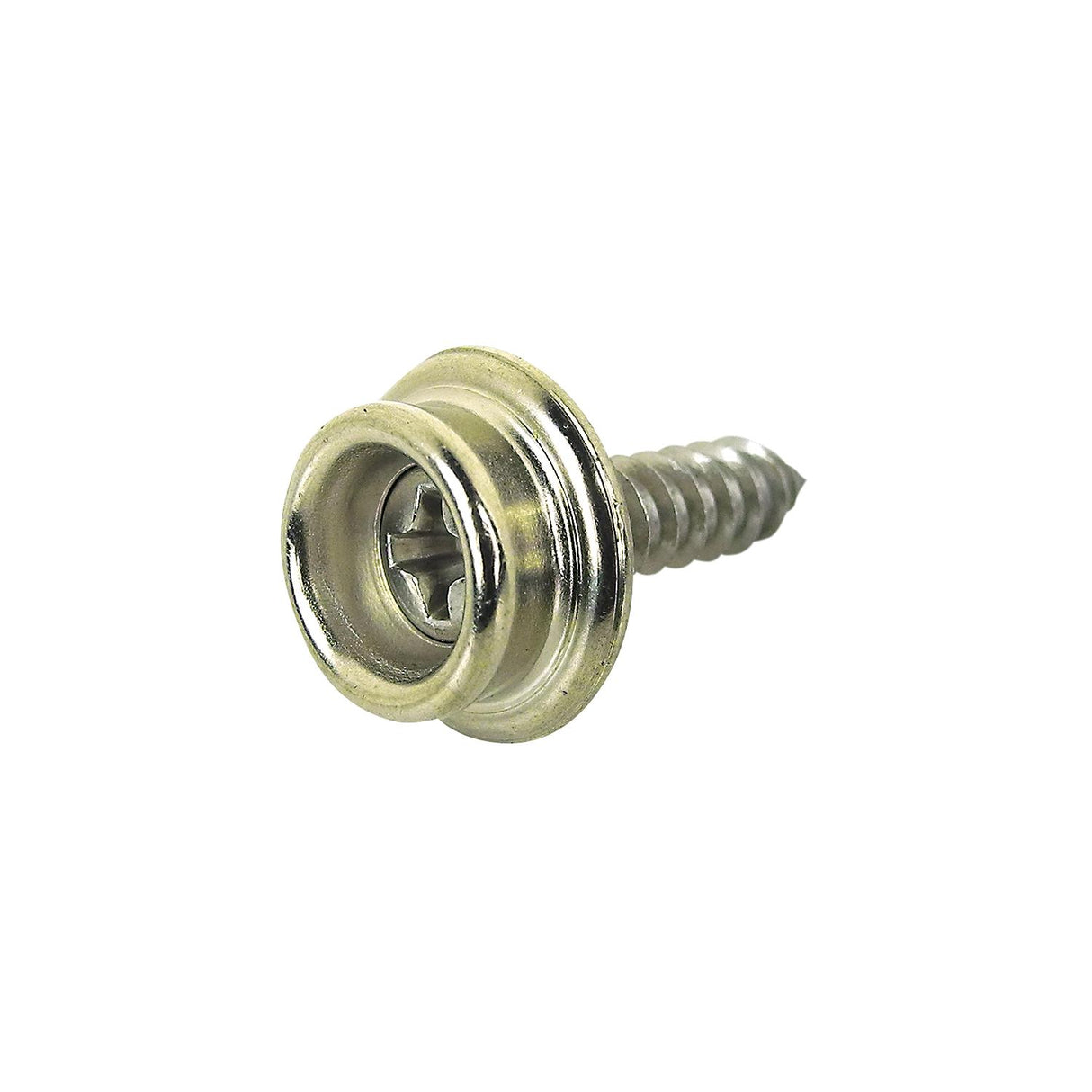 Seachoice Button Stud, #8 X 3/8 In. Stainless Steel Screw, Pack of 50