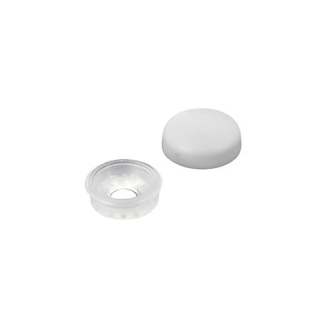 Seachoice 59907 Screw Caps, AlumTone, Fits #6 & #8
