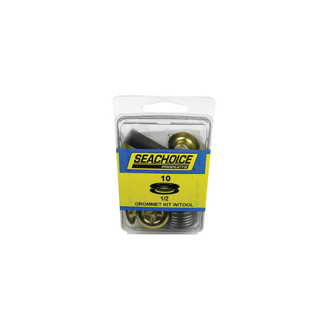 Seachoice 59999 Grommet Kit With Tool
10 Sets - 1/2" Grommets