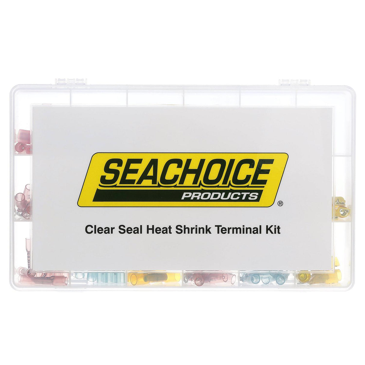Seachoice Wire Terminal Heat Shrink Kit, 120 Piece, Clear